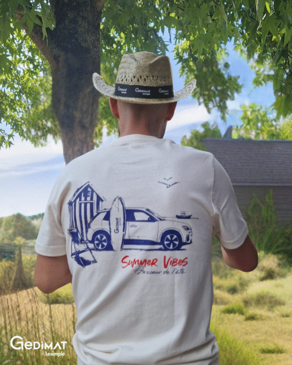 T-shirt Summer Vibes – Édition Limitée Concours R5 E-Tech – Image 4
