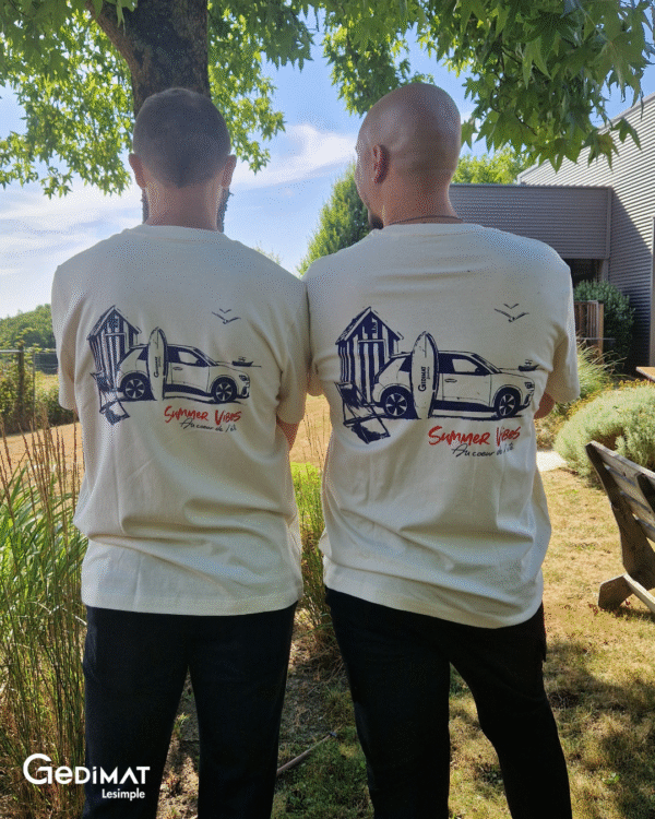 T-shirt Summer Vibes – Édition Limitée Concours R5 E-Tech – Image 5
