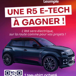 T-shirt Summer Vibes – Édition Limitée Concours R5 E-Tech