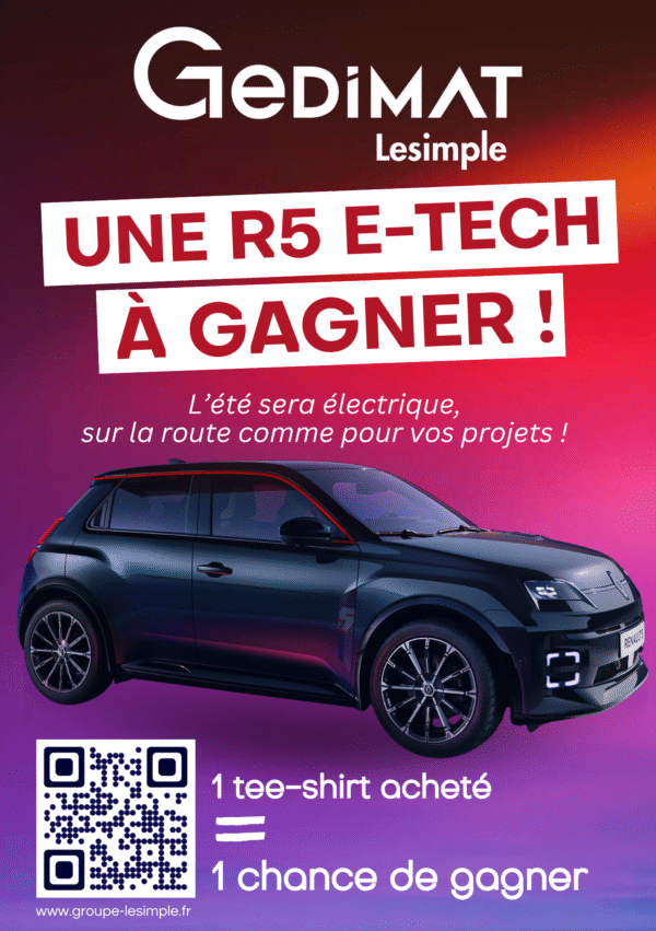 T-shirt Summer Vibes – Édition Limitée Concours R5 E-Tech