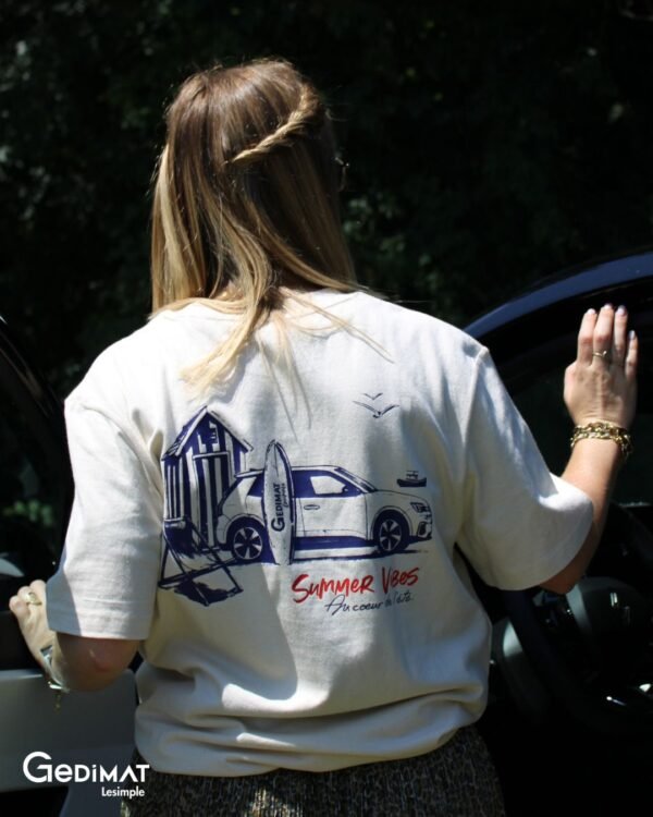 T-shirt Summer Vibes – Édition Limitée Concours R5 E-Tech – Image 2