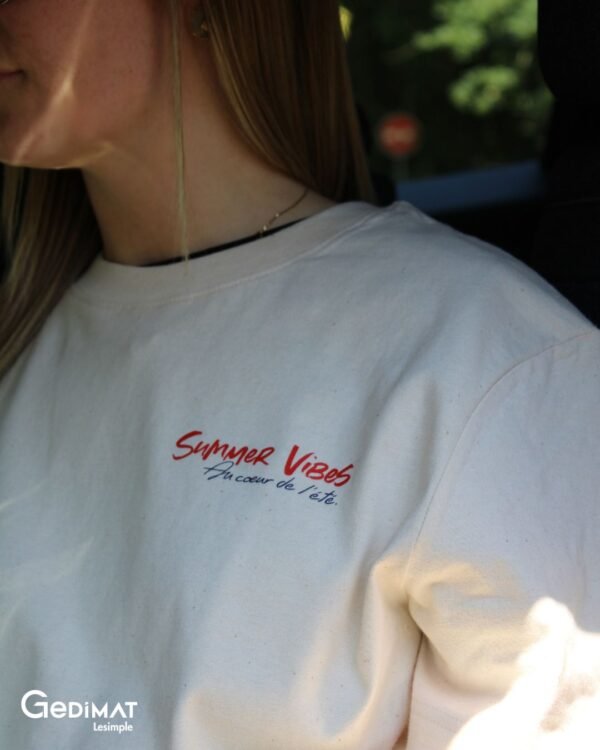 T-shirt Summer Vibes – Édition Limitée Concours R5 E-Tech – Image 3